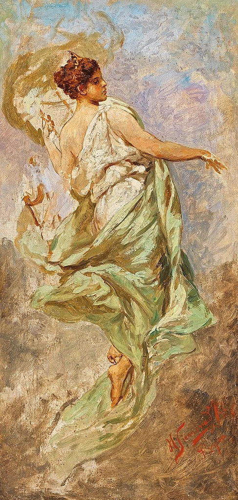 Henryk Siemiradzki - Allegoria della musica, Museo nazionale di Varsavia